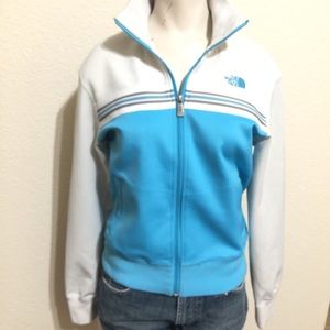 North Face lightweight full zip jacket EUC